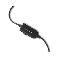 Mono Headset, Monaural, Over-the-head, Black