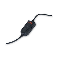Mono Headset, Monaural, Over-the-head, Black
