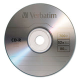 Cd-r Discs, 700mb-80min, 52x, Spindle, Silver, 50-pack