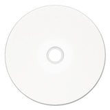 Inkjet Printable Dvd+r Discs, 4.7gb, 16x, Spindle, White, 50-pack