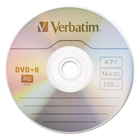 Dvd+r Discs, 4.7gb, 16x, Spindle, 100-pack