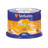 Dvd-r Disc, 4.7 Gb, 16x, White, 50-pk