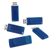 Classic Usb 2.0 Flash Drive, 4 Gb, Blue