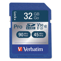 32gb Pro 600x Sdhc Memory Card, Uhs-i V30 U3 Class 10