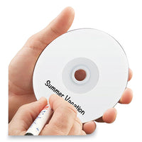 Cd-r Printable Recordable Disc, 80 Min, 52x, Spindle, White, 100-pack