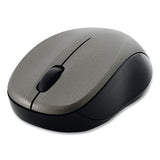Silent Wireless Blue Led Mouse, 2.4 Ghz Frequency-32.8 Ft Wireless Range, Left-right Hand Use, Silver
