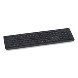 Wireless Slim Keyboard, 103 Keys, Black