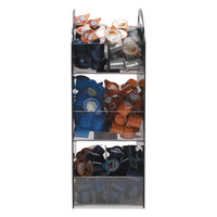 Compact Condiment Organizer, 6 1-8w X 8d X 18h, Black