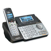Ds6151-2 Two-handset Two-line Cordless Phone With Answering System, Black-silver