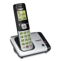 Cs6719 Cordless Telephone, Black-silver
