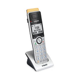 80-2151-02 Three-handset Connect To Cell Cordless Telephone, Black-silver