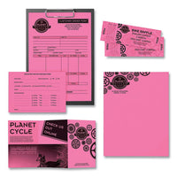 Color Paper, 24 Lb, 11 X 17, Pulsar Pink, 500-ream