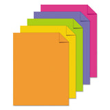 Color Paper - "happy" Assortment, 24lb, 8.5 X 11, Assorted Happy Colors, 500-ream