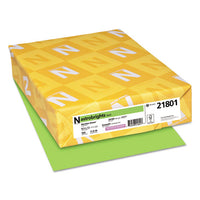 Color Paper, 24 Lb, 8.5 X 11, Martian Green, 500-ream