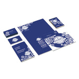 Color Cardstock, 65 Lb, 8.5 X 11, Blast-off Blue, 250-pack