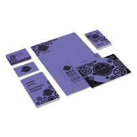 Color Cardstock, 65 Lb, 8.5 X 11, Venus Violet, 250-pack