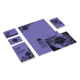 Color Cardstock, 65 Lb, 8.5 X 11, Venus Violet, 250-pack