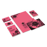 Color Cardstock, 65 Lb, 8.5 X 11, Plasma Pink, 250-pack