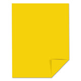 Color Paper, 24 Lb, 8.5 X 11, Solar Yellow, 500-ream