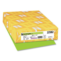 Color Paper, 24 Lb, 8.5 X 14, Terra Green, 500-ream