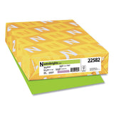 Color Paper, 24 Lb, 8.5 X 14, Terra Green, 500-ream