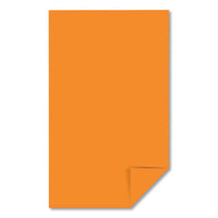 Color Paper, 24 Lb, 8.5 X 14, Cosmic Orange, 500-ream
