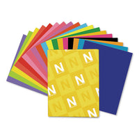 Color Cardstock, 65 Lb, 8.5 X 11, Lunar Blue, 250-pack