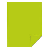 Color Cardstock, 65 Lb, 8.5 X 11, Terra Green, 250-pack