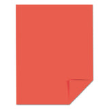 Color Cardstock, 65 Lb, 8.5 X 11, Rocket Red, 250-pack