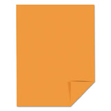 Color Cardstock, 65 Lb, 8.5 X 11, Cosmic Orange, 250-pack