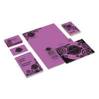 Color Cardstock, 65 Lb, 8.5 X 11, Planetary Purple, 250-pack