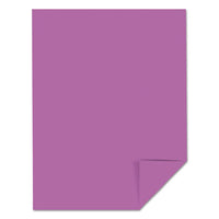 Color Cardstock, 65 Lb, 8.5 X 11, Planetary Purple, 250-pack