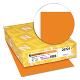 Exact Brights Paper, 20lb, 8.5 X 11, Bright Orange, 500-ream
