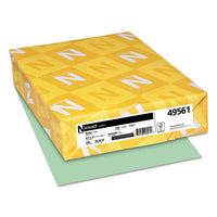 Exact Index Card Stock, 110lb, 8.5 X 11, Green, 250-pack