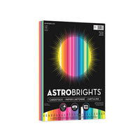 Color Cardstock, 65 Lb, 8.5 X 11, Assorted Colors, 100-pack