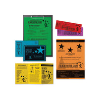 Color Cardstock, 65 Lb, 8.5 X 11, Assorted Colors, 100-pack