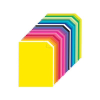 Color Cardstock, 65 Lb, 8.5 X 11, Assorted Colors, 100-pack