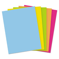 Color Cardstock -"bright" Assortment, 65lb, 8.5 X 11, Assorted, 250-pack