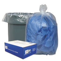 Linear Low-density Can Liners, 30 Gal, 0.71 Mil, 30" X 36", Clear, 250-carton