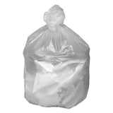 Waste Can Liners, 30 Gal, 8 Microns, 30" X 36", Natural, 500-carton