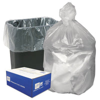 Can Liners, 10 Gal, 8 Microns, 24" X 24", Natural, 1,000-carton