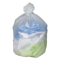 Can Liners, 33 Gal, 11 Microns, 33" X 40", Natural, 500-carton