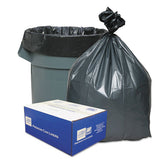 Can Liners, 56 Gal, 1.55 Mil, 43" X 48", Gray, 50-carton