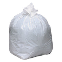 Linear-low-density Recycled Tall Kitchen Bags, 13 Gal, 0.85 Mil, 24" X 33", White, 150-box