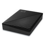 My Passport External Hard Drive, 5 Tb, Usb 3.2, Black