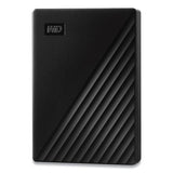 My Passport External Hard Drive, 5 Tb, Usb 3.2, Black