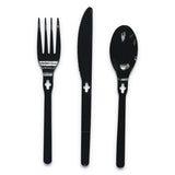 Knife Wego Polystyrene, Knife, Black, 1000-carton