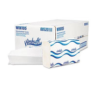 Multifold Paper Towels, 1 Ply, White, 9.25 X 9.5, 250-pack, 16 Packs-carton