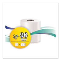 Premium Bath Tissue, Septic Safe, 2-ply, White, 4 X 3.9, 284 Sheets-roll, 24 Rolls-carton