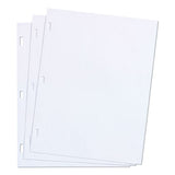 Ledger Sheets For Corporation And Minute Book, White, 11 X 8-1-2, 100 Sheets